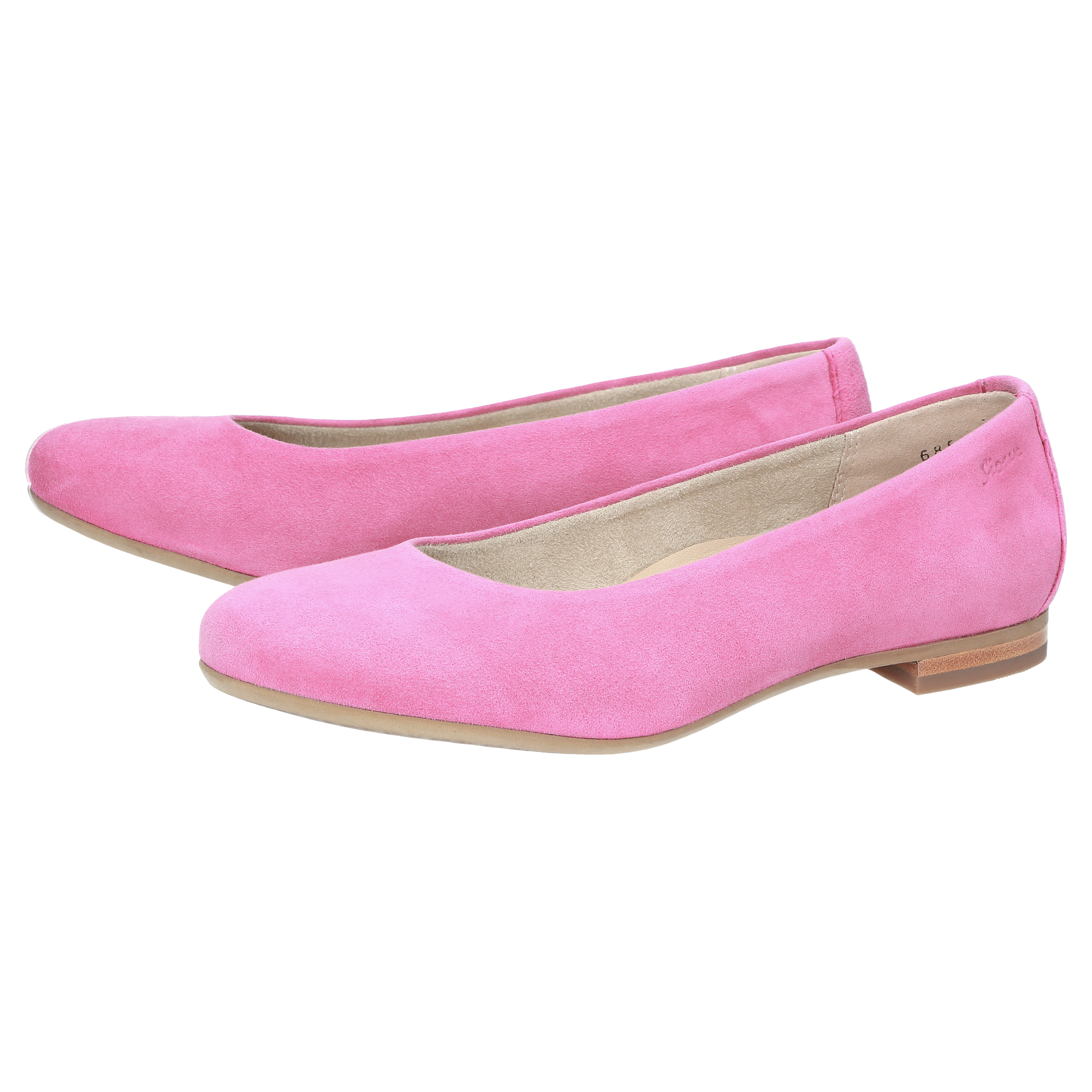 Chaussures Ballerines de confort Rose Poudré Neut pour Femme.